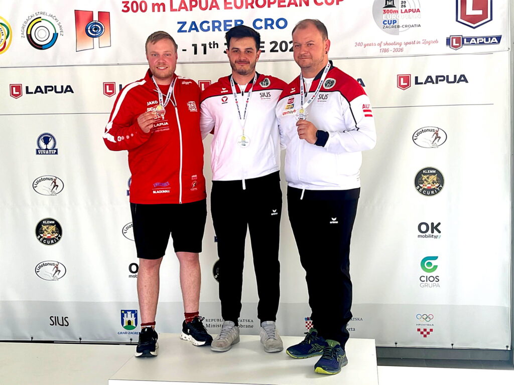 300m Europacup in Zagreb – Einzelgold für Andreas Thum und Klaus Gstinig!